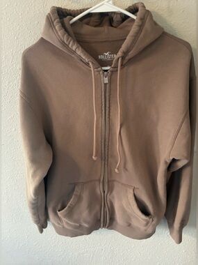 Hollister California Full Zip Drawstring Hoodie